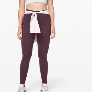 Lululemon In Movement Legging Everluxe Plum Shadow